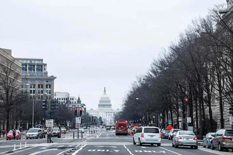 washington DC street view travel nursing in washingon DC