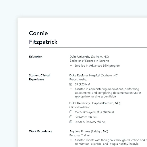 trusted health resume trusted for new grads nursing new grads new grad nurses new grad jobs