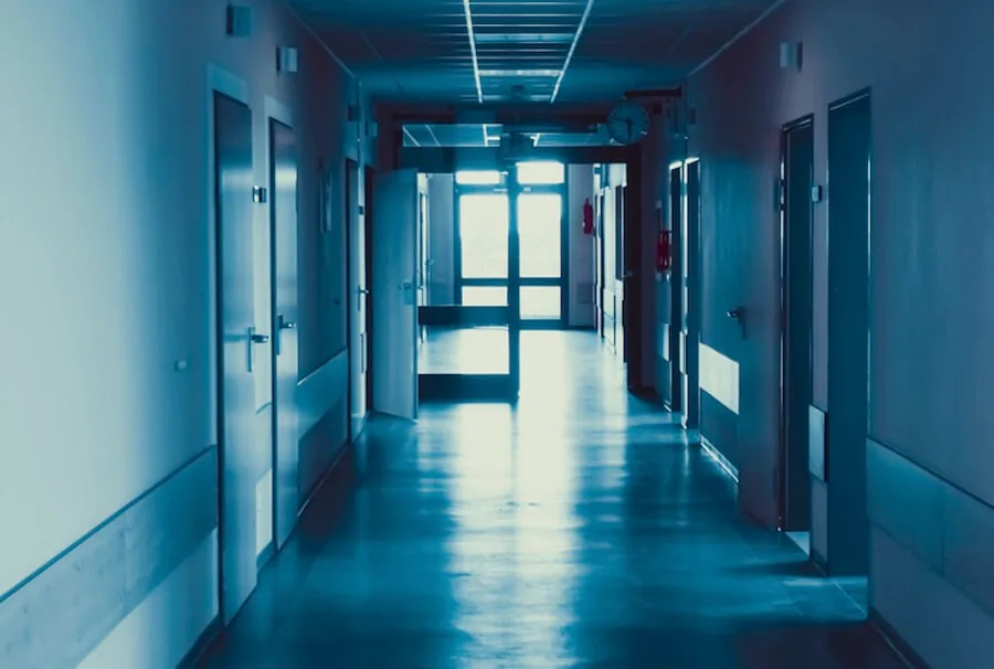 dark hospital hallway at night night shift nursing shifts