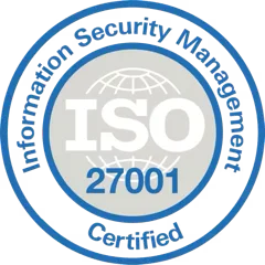 ISO 27001:2022 certified
