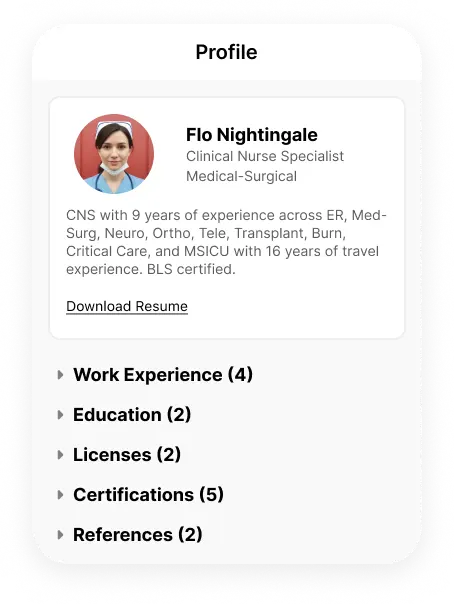 Create a free profile
