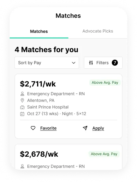 Find job matches