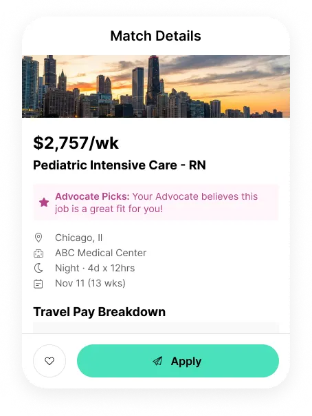 Apply in one click